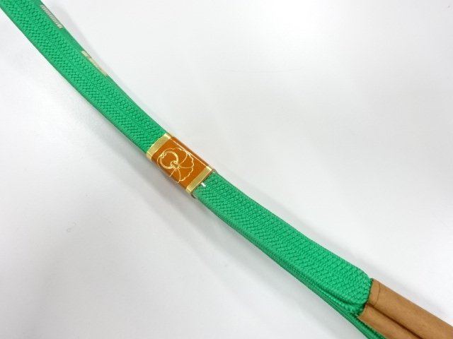 未使用品　正絹　手組帯締め